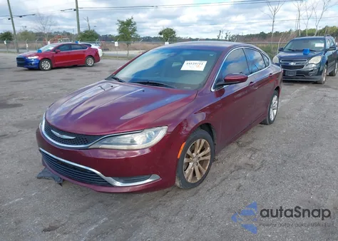 2015 Chrysler 200 Limited from USA, damaged, VIN 1C3CCCAB2FN680814